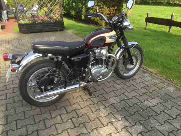 Kawasaki Retro Klassiker W 650 15 Tkm TÜV neu für Liebhaber