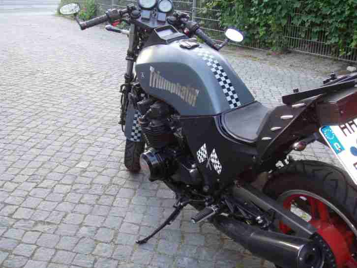 Kawasaki UNIKAT Motorrad Streetfighter Oldtimer Winterpreis GPZ750 Tüv Neu Umbau