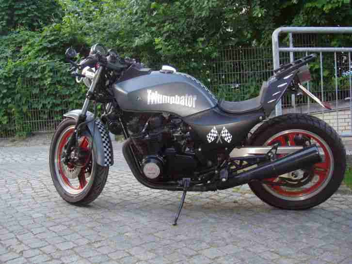 Kawasaki UNIKAT Motorrad Streetfighter Oldtimer Winterpreis GPZ750 Tüv Neu Umbau