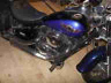 Kawasaki VN 800 A Classic,Blau, Cruiser, Leistung 41