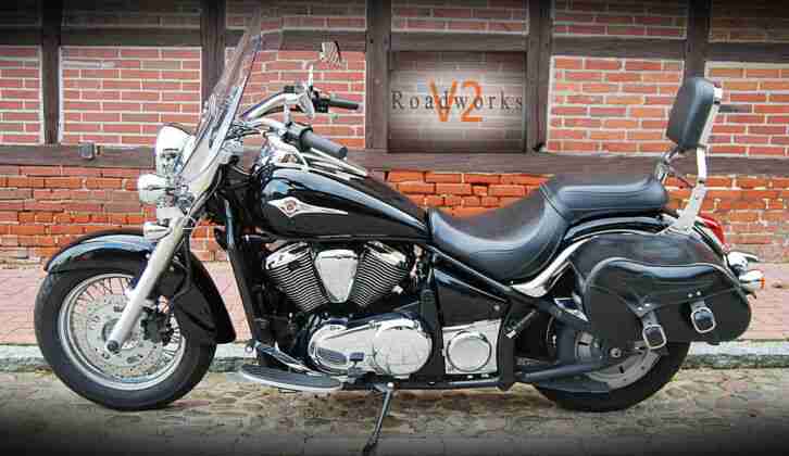 Kawasaki VN 900 Classic viel Zubehör TOP Zustand 1 Jahr Gewährleistung