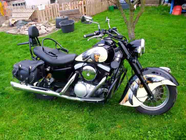 Kawasaki VN1500 Drifter Indian Cheef Steyle absolutes Einzelstück... Tüv:08.2017