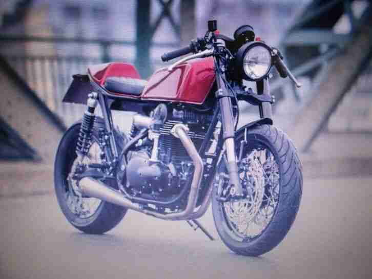 Kawasaki W 650 800 Caferacer Custombike Scrambler einzigartig