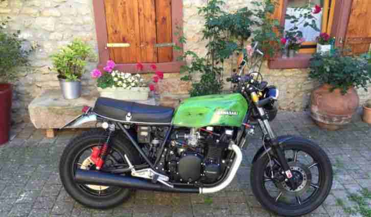 Kawasaki Z 1000 KZ 1000 Umbau Cafe Racer Vintage Racer Zeitgenössich