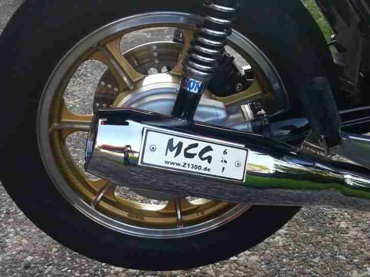 Kawasaki Z 1300 - Sechszylinder, Maschine komplett neu aufgebaut