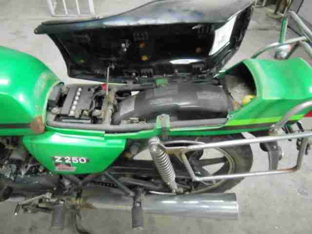 Kawasaki Z 250 gebraucht Zweizylinder - Selten -
