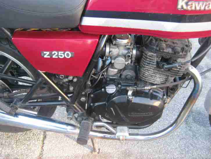 Kawasaki Z 250A ,bj.82,Oldtimer,no Honda CB 250,125,350, Suzuki GS 400, Top !