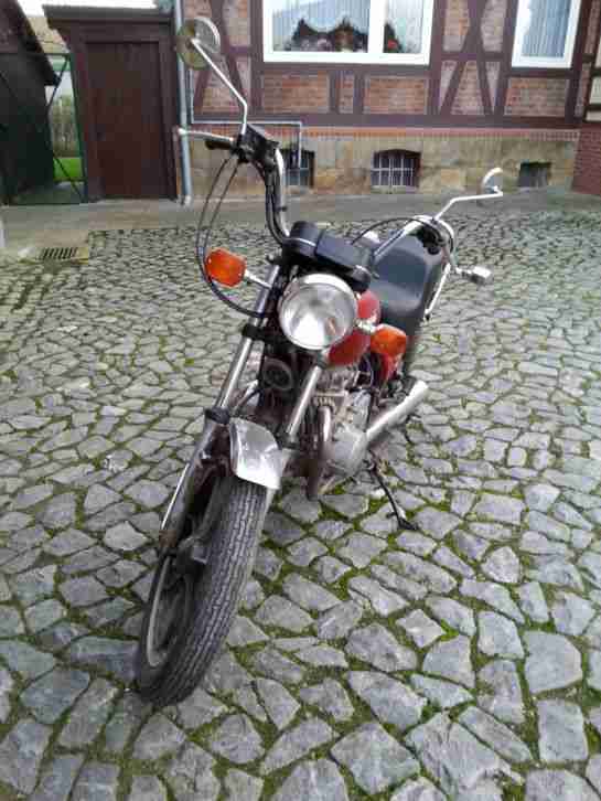 Kawasaki Z 440 LTD- Oldtimer Winterprojekt bedingt Fahrbereit, Motor läuft