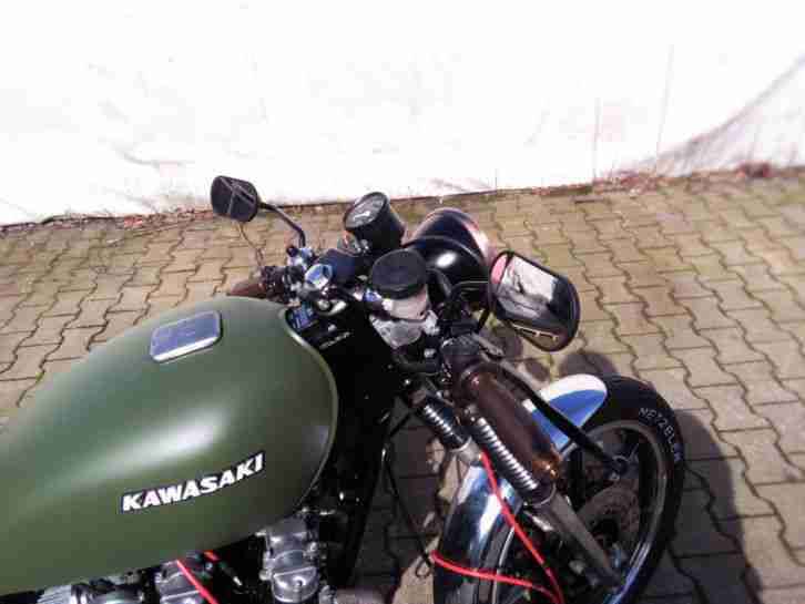 Kawasaki Z 550 Cafe Racer Bratstyle Scrambler Classic