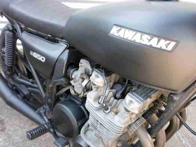 Kawasaki Z 650 B Cafe Racer / Bobber Projekt zum richten / Oldtimer Baujahr 1979