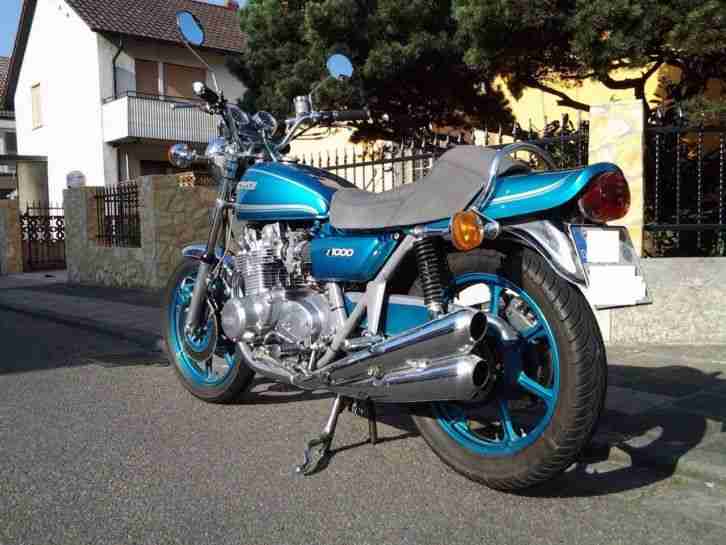 Kawasaki Z1000 1977 + Motor,Sitzbänke,Ersatzteile TOP