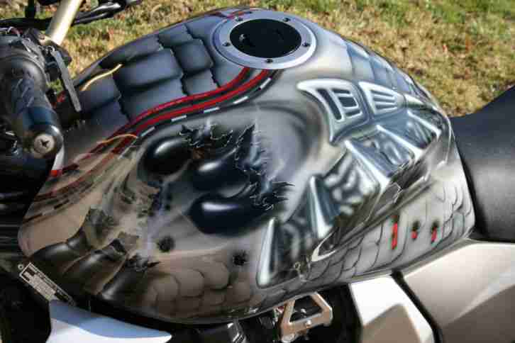 Kawasaki Z1000, Einzelstück, Airprush, wenig kilometer