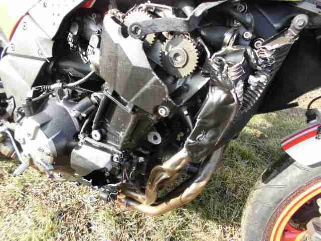 Kawasaki Z1000 Unfall 2009