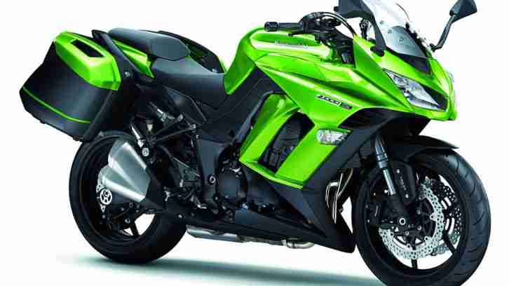 Z1000 sx, 2014, Tourer, Koffer, Rear