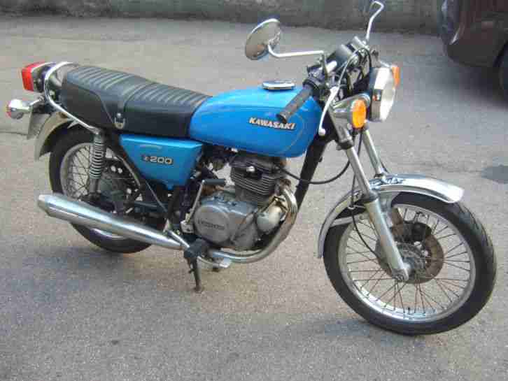 Kawasaki Z200, BJ78 TÜV 05/18, bei Stuttgart, ca 21Tkm