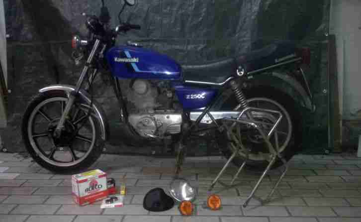 Kawasaki Z250 (KZ250C, Einzylinder) - Winterprojekt, nicht fahrbereit