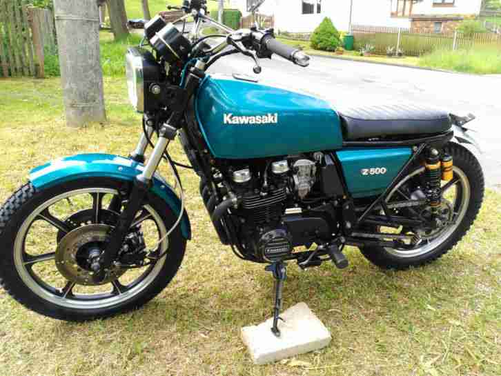 Kawasaki Z500 TopOptik Scrambler Caferacer Brat Tracker Bobber Oldtimer Enduro
