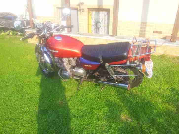 Kawasaki Z650B Z 650 B mit Speichenfelgen Bj 78 original Lack