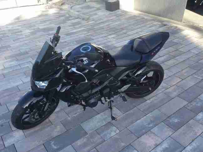 Kawasaki Z750 ABS Bj.2008 erst 18tkm Unfall Sturz defekt Motor läuft mit TÜV
