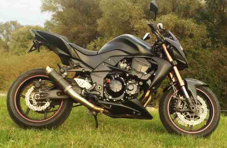 Z750R Z 750R Z750 R ABS 2013er Black