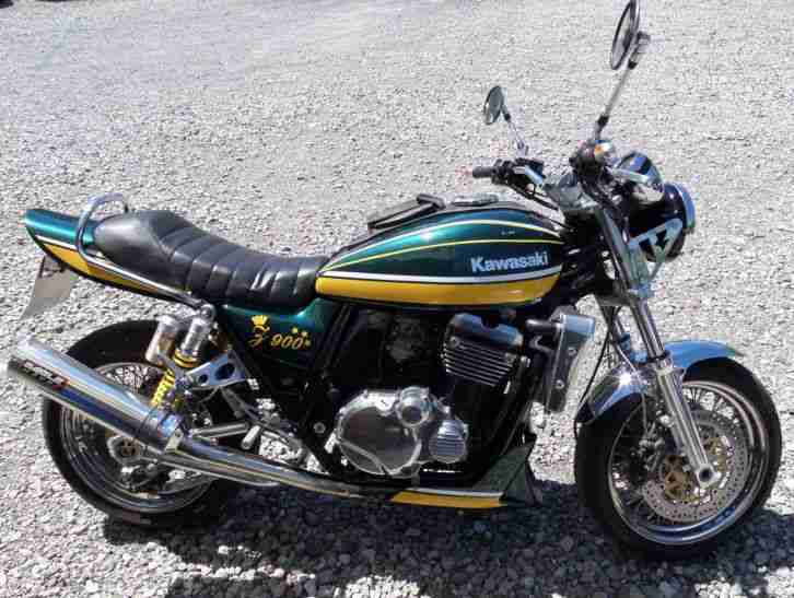 Kawasaki ZRX 1100 Umbau auf Z 900 - V-max 223 - Einzelstück - Tausch V-Rod-VZR