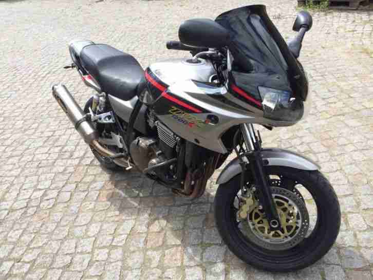 Kawasaki ZRX 1200 S AKRAPOVIC Komplettanlage TÜV neu TOP Kellermann Scheckheft