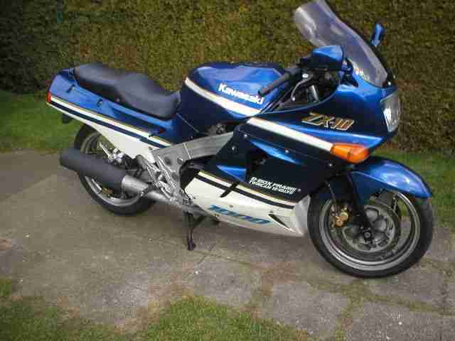 Kawasaki ZX 10 1000 ccm Bj 90 Tüv 02.16 101 KW