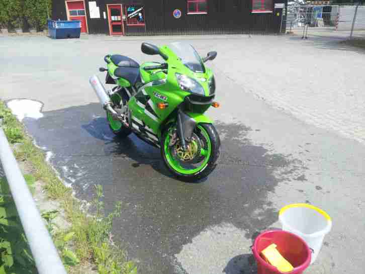 Kawasaki ZX-636A ZX6R 48PS Starker Motor, Wenig KM, Guter Zustand