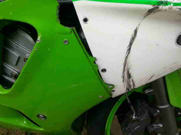 Kawasaki ZX-6R Unfall