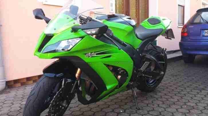 Kawasaki ZX10R 2011 ABS, 1. Hand, Top gepflegt, 8600KM