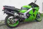 ZX6r Ninja Motorrad Mopped grün