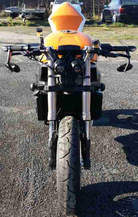 Kawasaki ZX7R Einzelstück , Naked Bike, Streetfighter, Alpinestars, Repsol