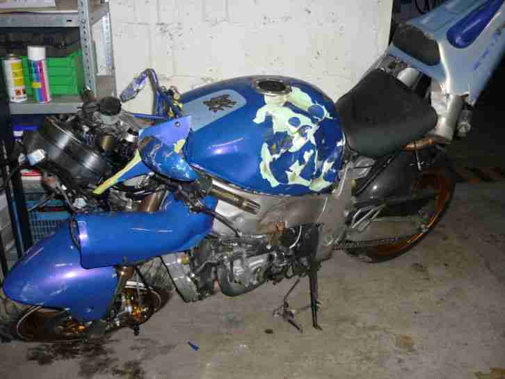 ZX7R Ninja Unfall Totalschaden