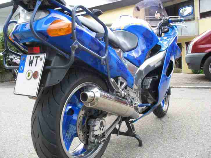 Kawasaki ZZR 1100 D, ZXT 10 D, Ez 95, 111 Kw offen, 82Tkm
