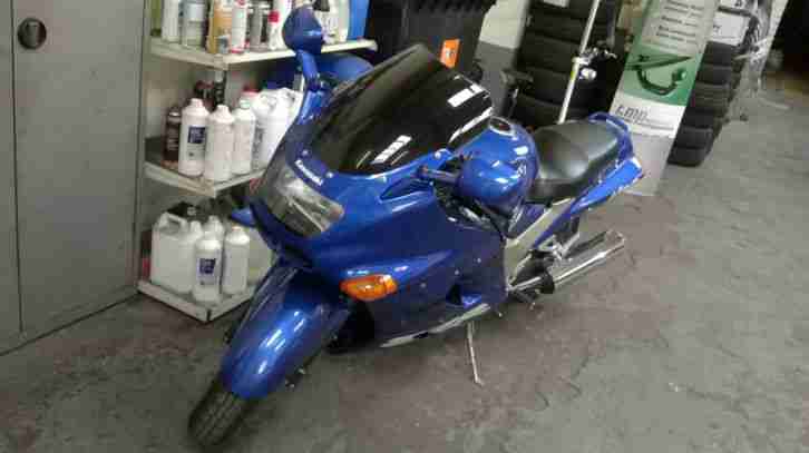 Kawasaki ZZR 1100 ZXT 10 D blau TOP ZUSTAND