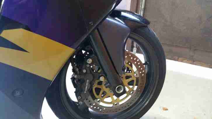 Kawasaki Zx6r, top Zustand, Wartung neu, Kette u Reifen neuwertig, A2 48 PS