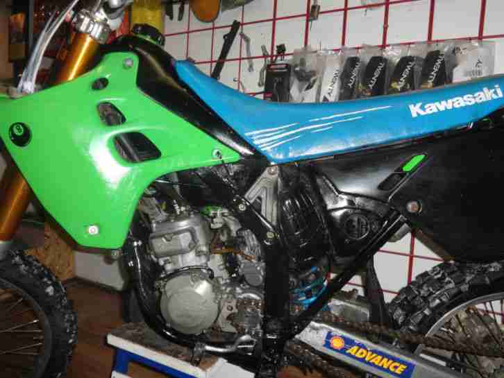 Kawasaki kx 125 Motocross 2 Takt 40 PS RM CR YZ SX