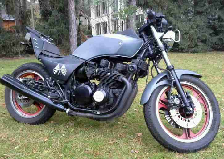 Kawasaki z 750 GPZ unikat Streetfighter mit Tüv 34/88 PS Offen Oldtimer