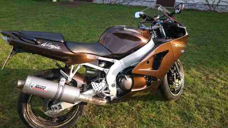 Kawasaki zx6r Ninja 600 Bj 1998 Top Zustand Sportler Rennmaschine Motorrad