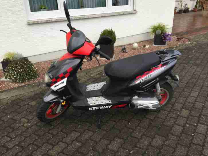 Keeway RY8 50 ccm Rot Weiß Grau