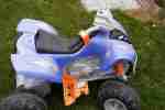 Kinder Quad elektrisch blau