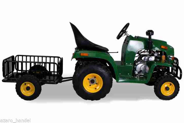Kindertraktor 110 cc / 3-Gang Semi Automatik + RG E-Start 