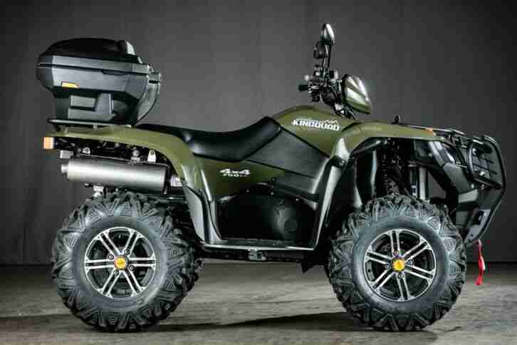 King Quad 750 AXI, SUZUKI, Neufahrzeug 2018, Zugmaschine, inkl. LOF + Zubehör