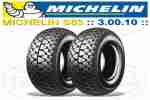 Kit 2 Michelin S83 Bereifung Räder 3.00 10