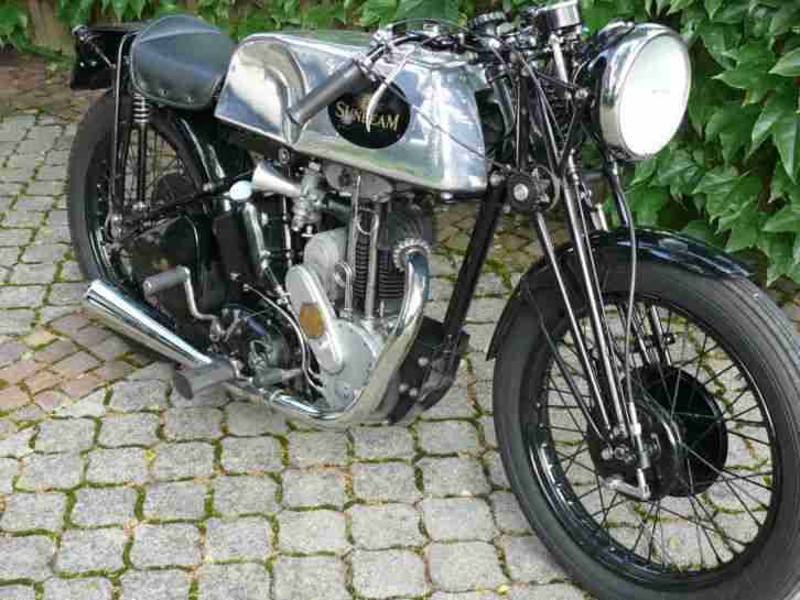 Klassik Motorrad, Oldtimer, Sunbeam, Model 8,