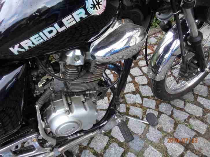 Kleinkraftrad Kreidler Chopper Mustang 125, Baugleich mit Rex,124cm³,7 KW EZ1998