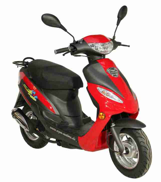 Kleinkraftrad Roller 25km/h GMX 450 Motorroller Mofa 50ccm Leichtkraftrad Mokick