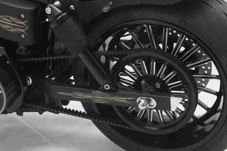 Kodlin HD Streetbob " Tattoo Bike" original Custom Chrome Bike