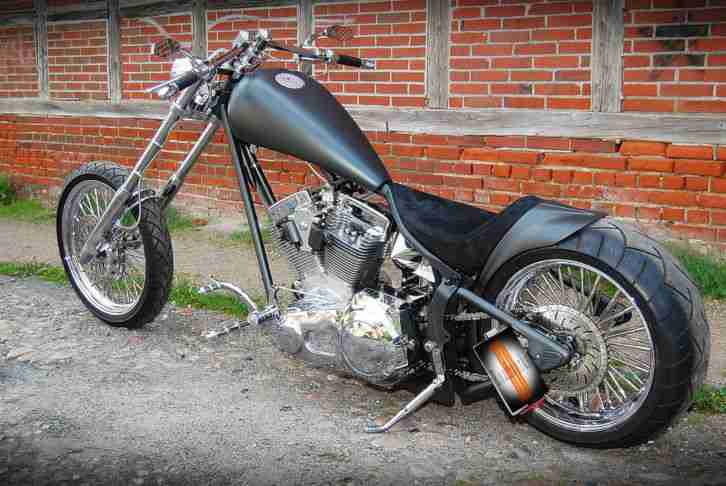 Kodlin Highnecker Softail Evo Custom Harley Chopper