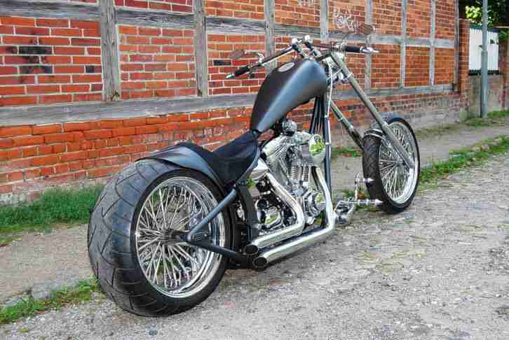 Kodlin Highnecker Softail Evo Custom Harley Chopper